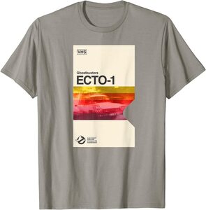 Camiseta Cazafantasmas Ecto-1 Coche de los Cazafantasmas VHS