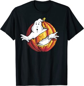 Camiseta Cazafantasmas Logo Calabaza Halloween