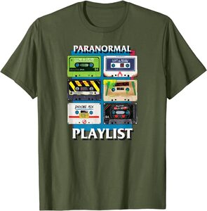Camiseta Cazafantasmas Paranormal Playlist