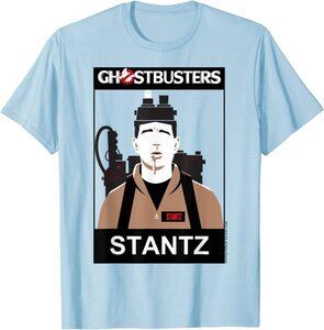 Camiseta Cazafantasmas Protagonistas Dibujados Stantz