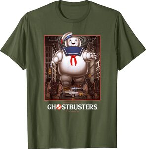 Camiseta Cazafantasmas Stay Puft Hombre Marshmallow póster