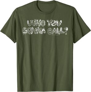 Camiseta Cazafantasmas Who You Gonna Call - A Quien Vas a Llamar