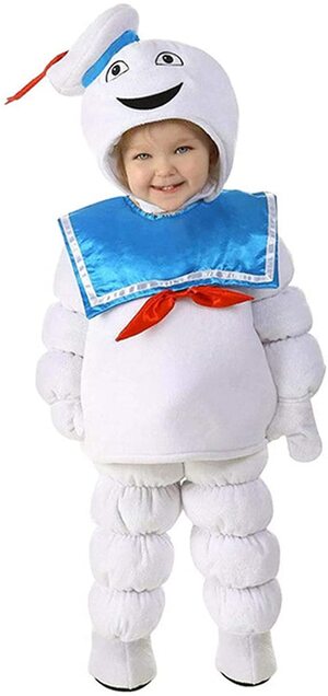Disfraz de Muñeco Marshmallow Stay Puft de Los Cazafantasmas para Bebé
